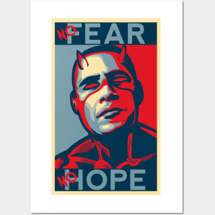 A man with no fear... Posters and Art